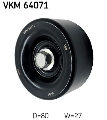 Ohjainrulla, moniurahihna - VKM 64071