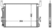 Lauhdutin, ilmastointilaite - AC 524 000S