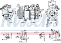 Kompressori, ilmastointilaite - 890595