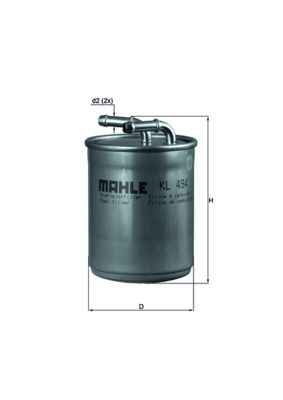 Degvielas filtrs - KL 494