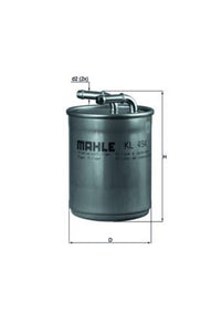 Degvielas filtrs - KL 494