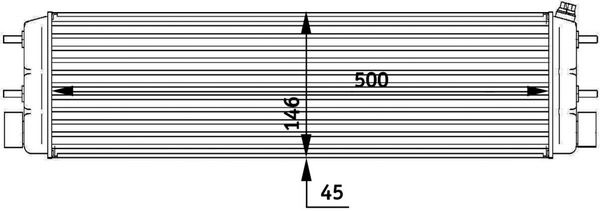 Moottoriöljyn jäähdytin - CLC 59 000P