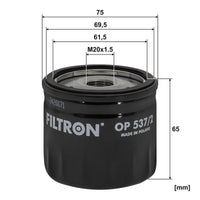 Eļļas filtrs - OP 537/2