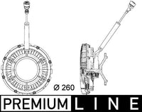 Kytkin, jäähdytystuuletin - CFC 90 000P
