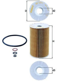 Eļļas filtrs - OX 127/1D
