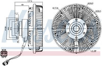 Sajūgs, Radiatora ventilators - 86102
