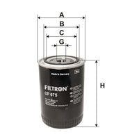 Eļļas filtrs - OP 675