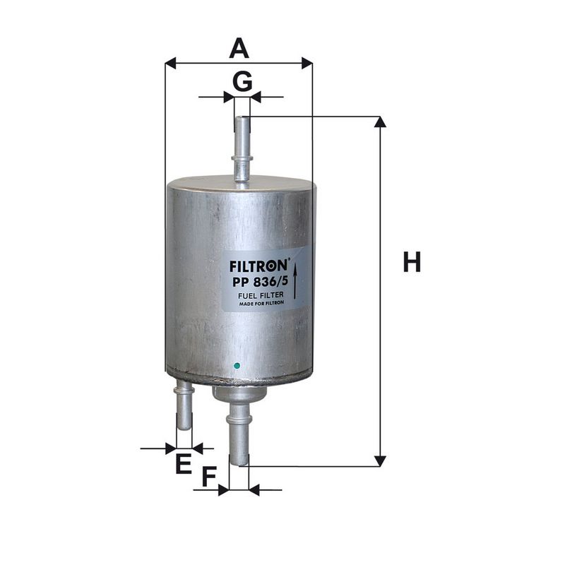 Degvielas filtrs - PP 836/5