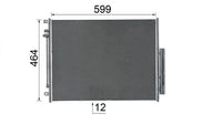 Lauhdutin, ilmastointilaite - AC 1086 000S
