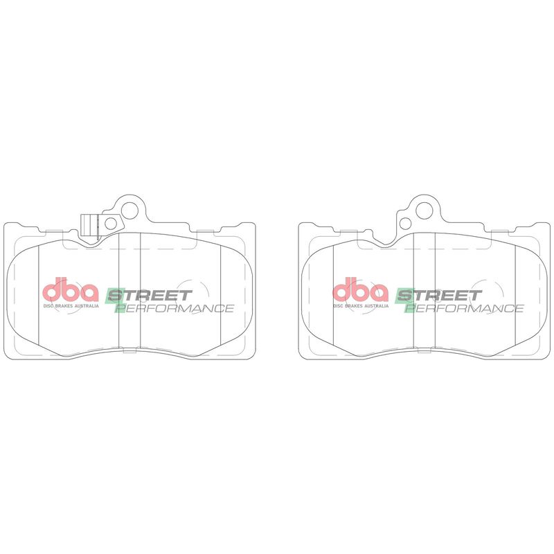 Brake Pads Street Performance | Front Axle - DB2255SP