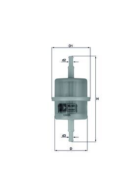Degvielas filtrs - KL 63 OF