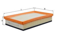 Gaisa filtrs - LX 2060