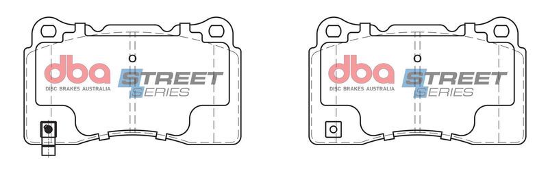 Brake Pads Street Series Ceramic | Front Axle - DB1678SS