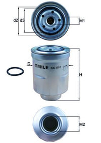 Degvielas filtrs - KC 510D