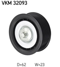 Ohjainrulla, moniurahihna - VKM 32093