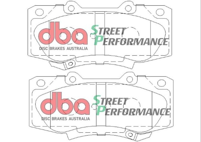 Brake Pads Street Performance | Front Axle - DB2221SP