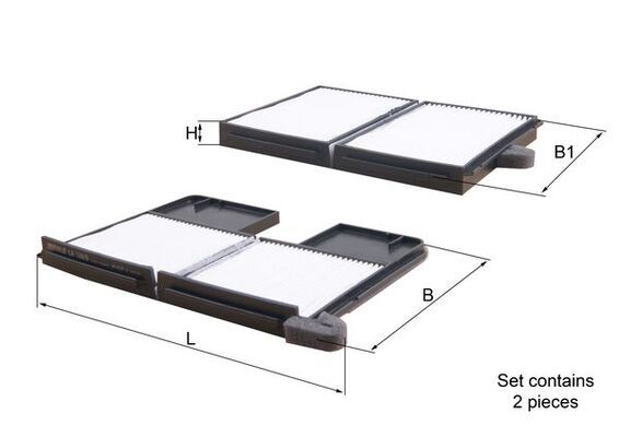 Salona filtrs - LA 186/S