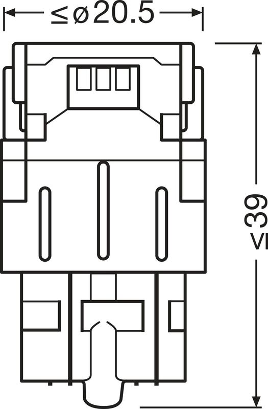 Hehkulankapolttimo, sumo-/takavalo - 7515DRP-2BL