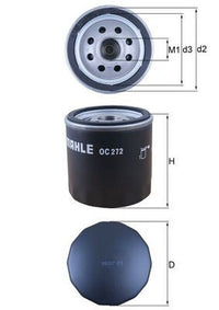 Eļļas filtrs - OC 272