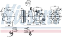 Kompressori, ilmastointilaite - 890644