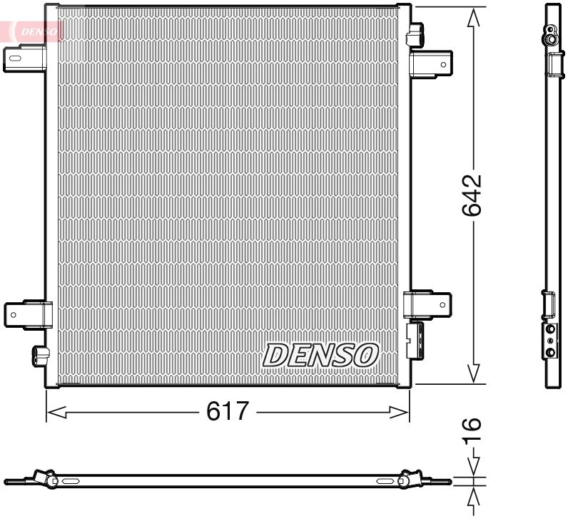 Lauhdutin, ilmastointilaite - DCN46027