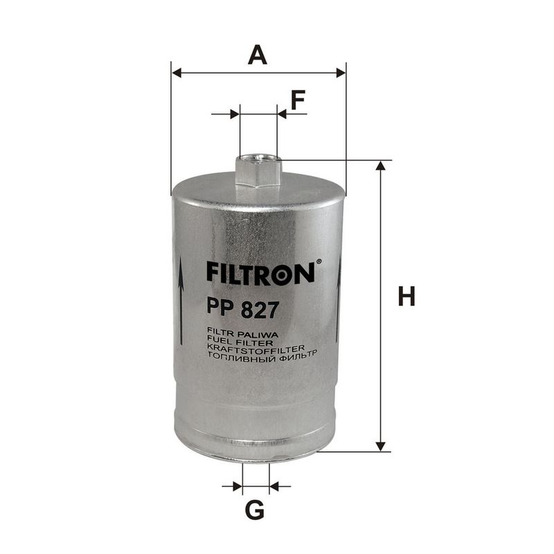 Degvielas filtrs - PP 827