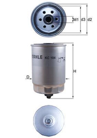 Degvielas filtrs - KC 104