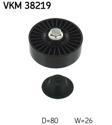 Ohjainrulla, moniurahihna - VKM 38219