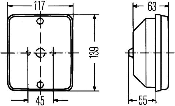 Peruutusvalo - 2ZR 003 236-051