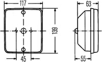 Pagrieziena signāla lukturis - 2BA 003 236-027