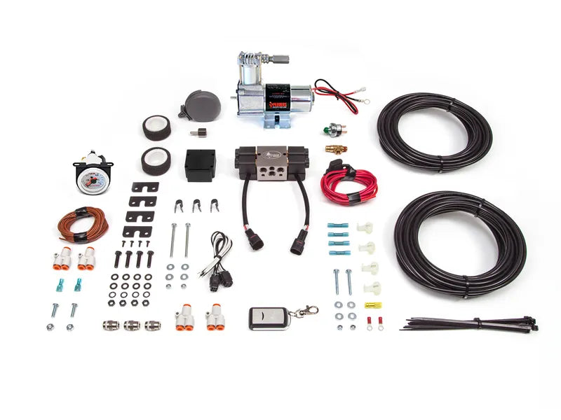 Kit - Dual Electric Wireless Air Cntrl Compressor & Analog Gauge - 499109