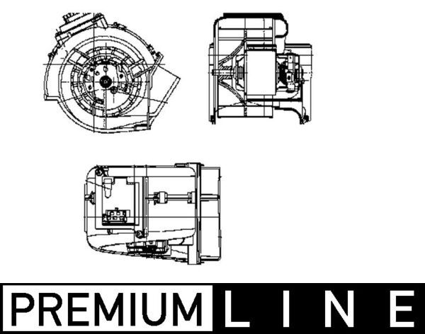 Sisätilapuhallin - AB 62 000P