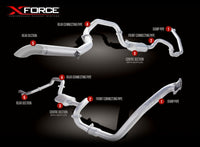 3" Turbo-Back System, 409 Raw Stainless Steel (for track and off road use only) - E4-TL80-02-TBS