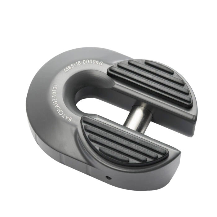 7075 Alloy Winch Shackle - Cerakote Grey - SBR-AWS2CG