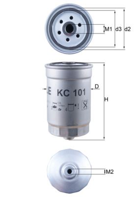 Degvielas filtrs - KC 101