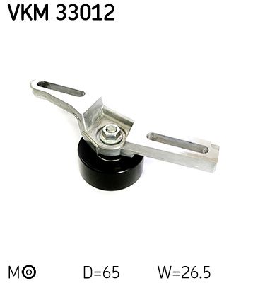 Daudzceliņu siksnas spriegotājrullītis - VKM 33012