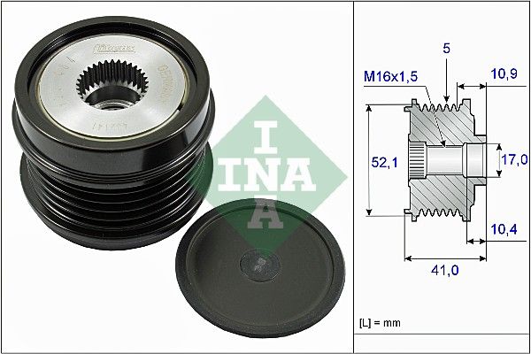 Ģeneratora skriemelis - 535 0272 10