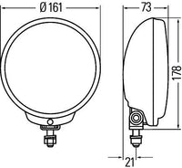 Tālās gaismas lukturis - 1F6 010 952-011