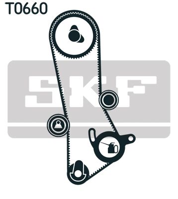 Zobsiksnas komplekts - VKMA 91201