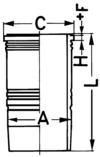 Cilindra čaula - 89324110