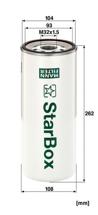 Suodatin, paineilma - LB 11 102/20