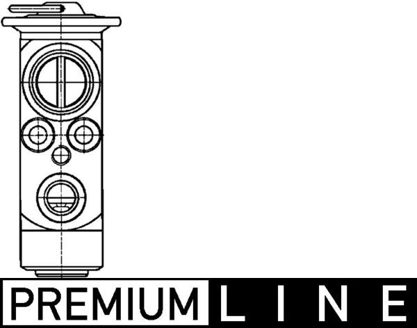 Paisuntaventtiili, ilmastointilaite - AVE 57 000P