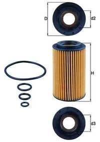 Eļļas filtrs - OX 153/7D