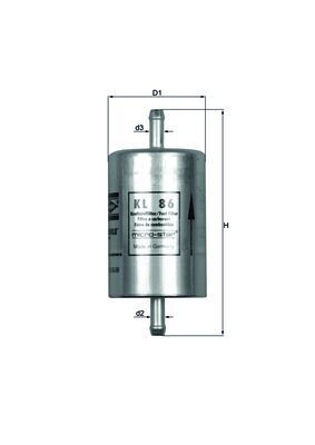 Degvielas filtrs - KL 86