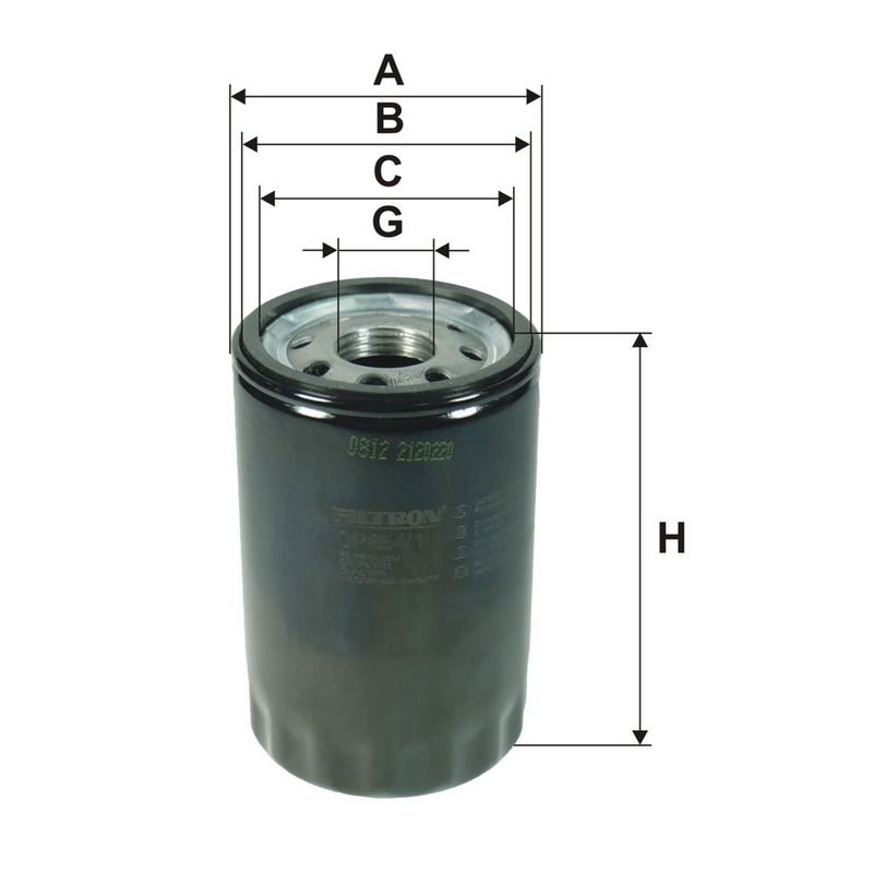 Eļļas filtrs - OP 654/1