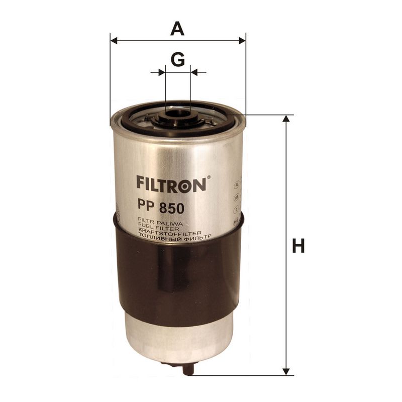 Degvielas filtrs - PP 850