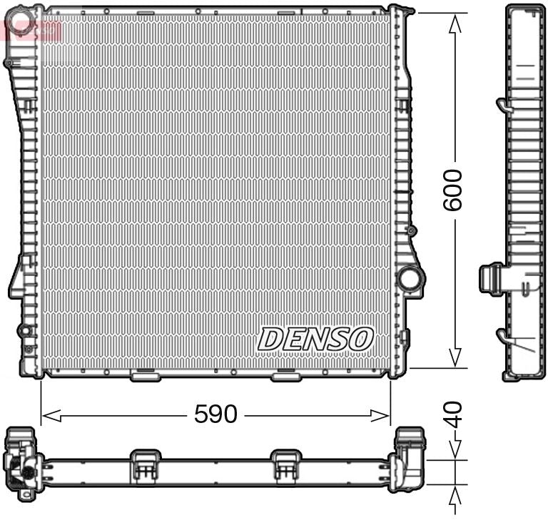 Motora dzesēsanas radiators - DRM05112