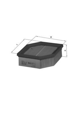 Gaisa filtrs - LX 966