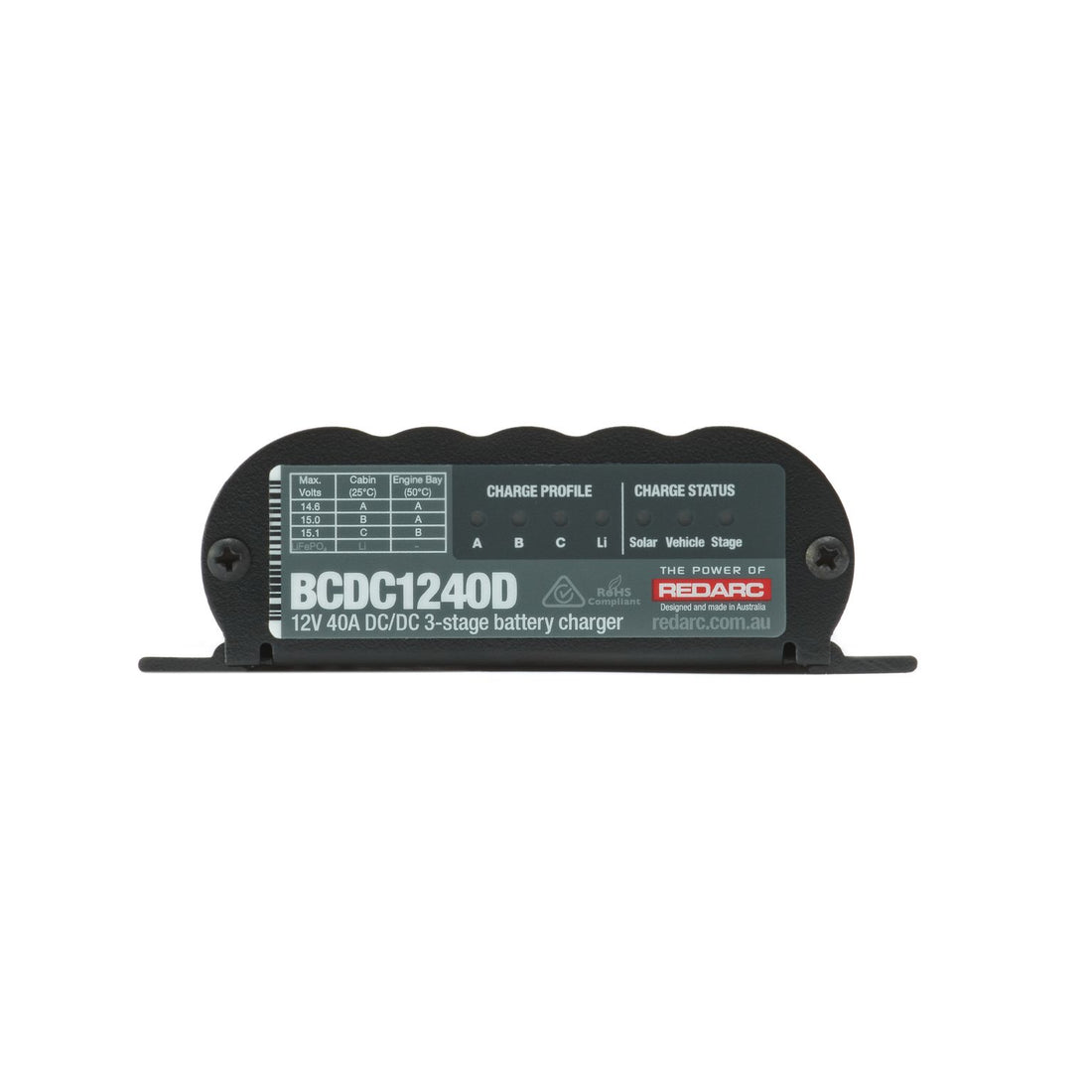 12V 40A DC-DC 3 Stage Battery Charger (with MPPT Solar) - BCDC1240D