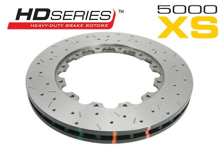 5000 series - Crossed Drilled & Slotted - Rotor Only - DBA5069.1XS